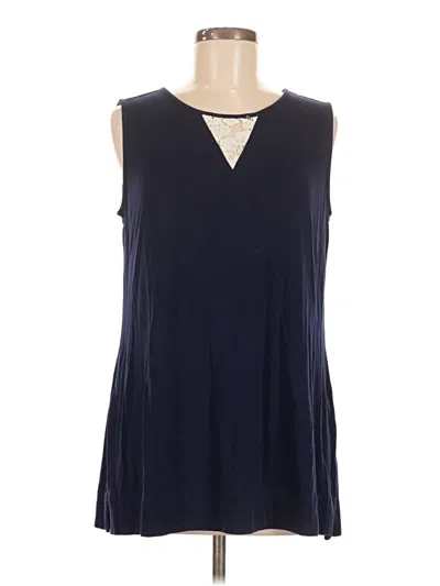 Pre-owned Dennis By Dennis Basso Casual Dress In Blue