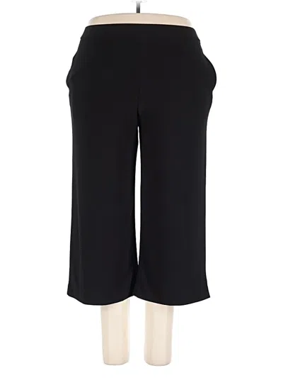 Pre-owned Dennis By Dennis Basso Casual Pants In Black