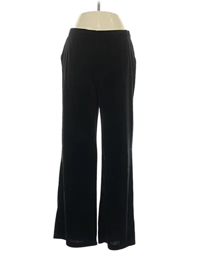 Pre-owned Dennis By Dennis Basso Casual Pants In Black