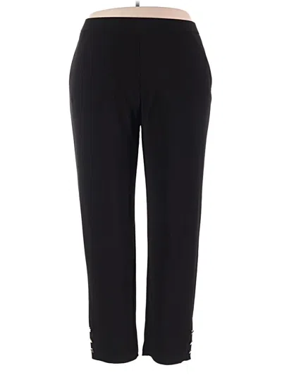 Pre-owned Dennis By Dennis Basso Casual Pants In Black