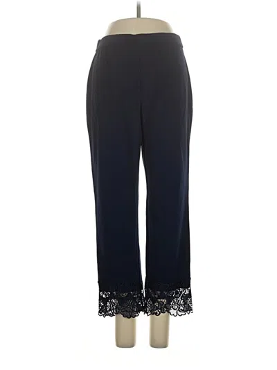 Pre-owned Dennis By Dennis Basso Casual Pants In Blue