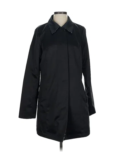 Pre-owned Dennis By Dennis Basso Coat In Black