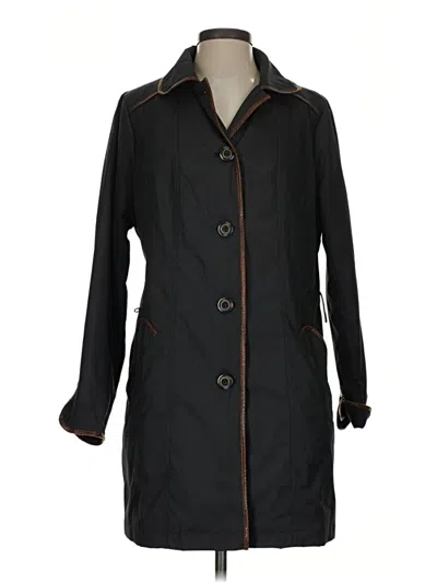 Pre-owned Dennis By Dennis Basso Coat In Black