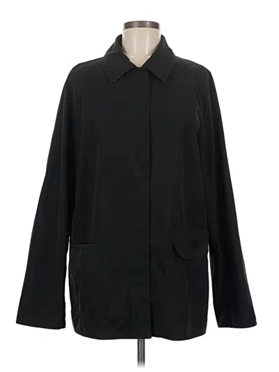 Pre-owned Dennis By Dennis Basso Coat In Black