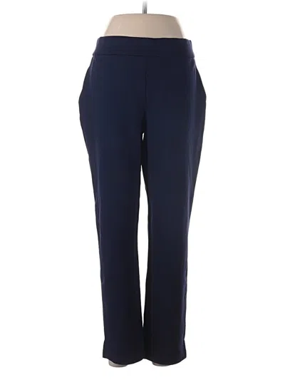 Pre-owned Dennis By Dennis Basso Dress Pants In Blue