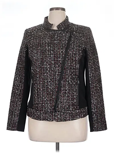 Pre-owned Dennis By Dennis Basso Jacket In Black