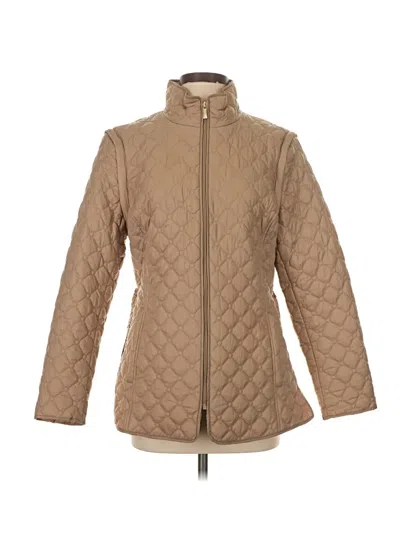 Pre-owned Dennis By Dennis Basso Jacket In Brown