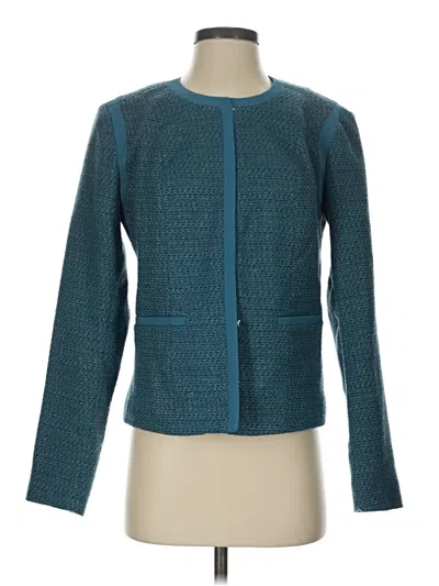 Pre-owned Dennis By Dennis Basso Jacket In Teal