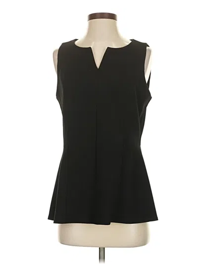 Pre-owned Dennis By Dennis Basso Sleeveless T-shirt In Black