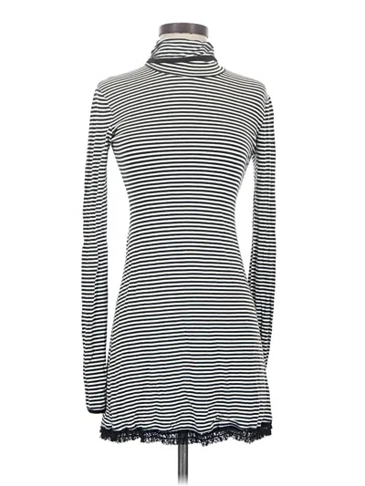 Pre-owned Denny Rose Casual Dress In Silver