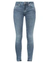 Denny Rose Woman Jeans Blue Size 25 Cotton, Polyester, Elastane In Blue