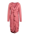 Denny Rose Woman Midi Dress Antique Rose Size 10 Polyester, Elastane