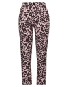 Denny Rose Woman Pants Antique Rose Size 6 Polyester, Elastane In Pink