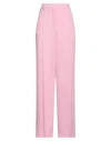 Denny Rose Woman Pants Pink Size 10 Polyester, Elastane, Acetate In Pink