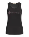 Denny Rose Tank Tops In Black