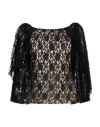 Denny Rose Woman Top Black Size S Polyester