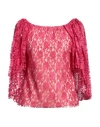 Denny Rose Woman Top Fuchsia Size M Polyester In Pink