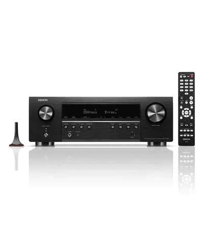 Denon Avr-s770h 7.2 Channel 8k Home Theater Receiver With Dolby Atmos & Heos Built-in In Black