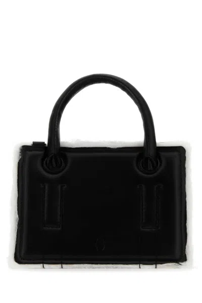 Dentro Classic Structured Tote Bag In Black