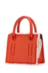 Dentro Mini Leather Handbag In Red