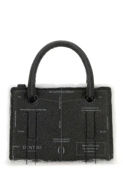 Dentro Dark Grey Otto Mini Satchel