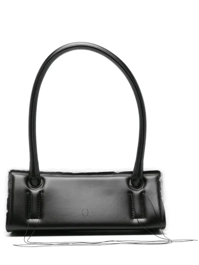 DENTRO RADAR LEATHER SHOULDER BAG