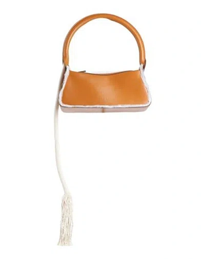 Dentro Woman Handbag Tan Size - Leather In Brown