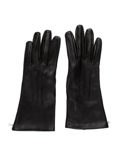 Pre-owned Dents Gloves In Black