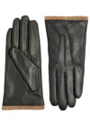 Dents Loraine Leather Gloves In Grey