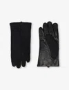 Dents Touchscreen Suede Gloves In Black