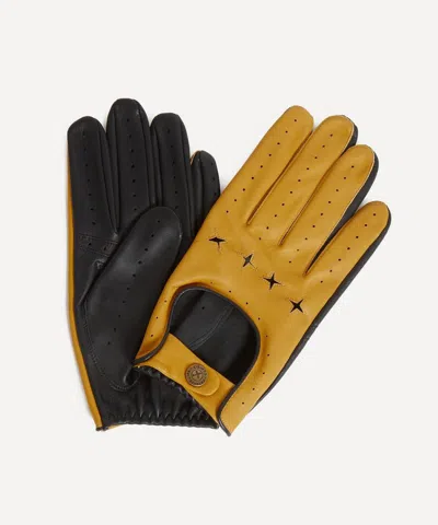Dents Mens Racer Leather Gloves