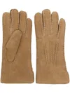 Dents Nancy Lambskin Gloves In Brown