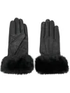 Dents Sarah Leather Gloves In Black