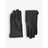 Dents Womens Black Maria Leather Gloves