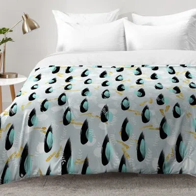 Deny Designs Abstract And Nature Comforter Set In Blue
