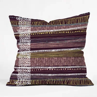 Deny Designs Abstract Border Polyester Throw Pillow