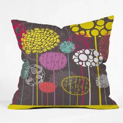Deny Designs Abstract Ovals Polyester Throw Pillow