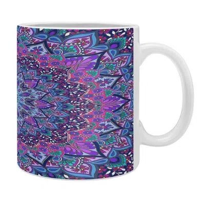Deny Designs Aimee St Hill Farah Ceramic Mug In Blue;white;purple