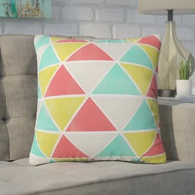 Deny Designs Allyson Johnson Summer Triangles Outdoor Throw Pillow