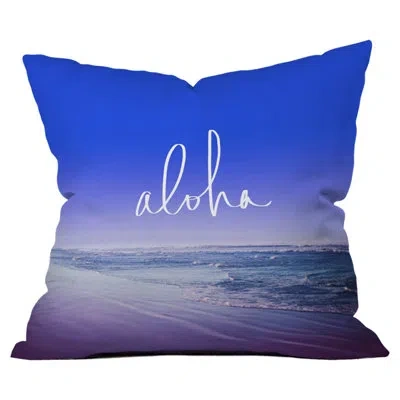 Deny Designs Aloha Beach Outdoor Throw Pillow