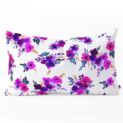 Deny Designs Amy Sia Ava Floral Lumbar Pillow