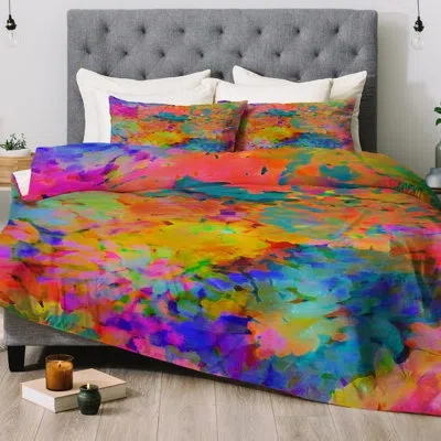 Deny Designs Amy Sia Venice Beach Comforter In Multi Color