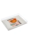 Deny Designs Aperol Spritz Tray In Cream
