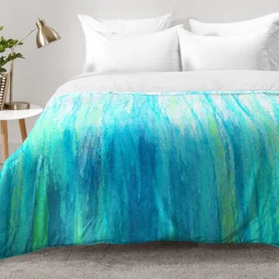 Deny Designs Aqua Stream Comforter Set