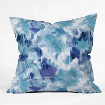 Deny Designs Artsy Painterly Indoor/outdoor Throw Pillow