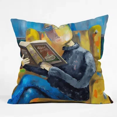 Deny Designs At The End Of The Fork Throw Pillow