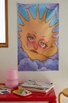 Deny Designs Autumnalwood For Deny Somber Sun Tapestry In Yellow At Urban Outfitters