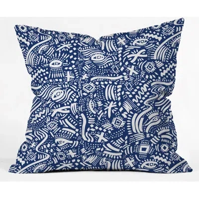 Deny Designs Barragan Camarasa Indoor/outdoor Abstract Throw Pillow