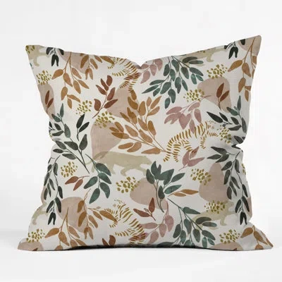 Deny Designs Barragan Camarasa Wild Land Outdoor Square Pillow Cover & Insert