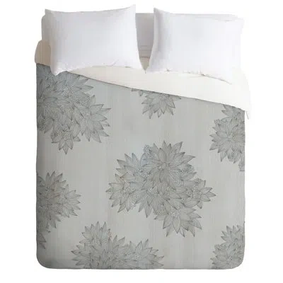 Deny Designs Beach Day Duvet Cover In Gray